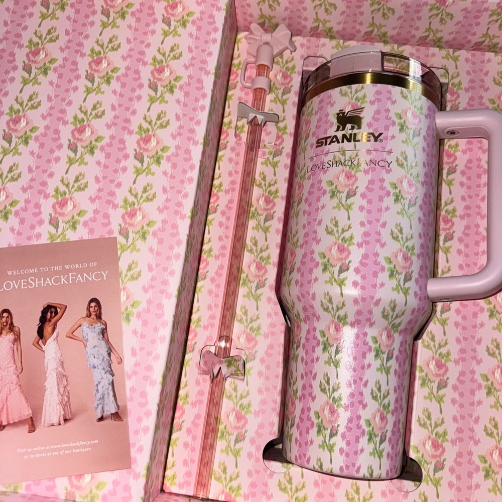 Stanley x loveshackfancy 40 oz tumbler